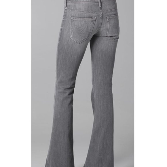 MOTHER Denim - MOTHER the Curfew Flare in Ghostcats II size 30
